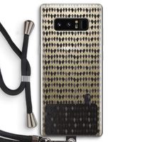 Crazy shapes: Samsung Galaxy Note 8 Transparant Hoesje met koord