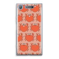 Krab: Sony Xperia XZ1 Transparant Hoesje