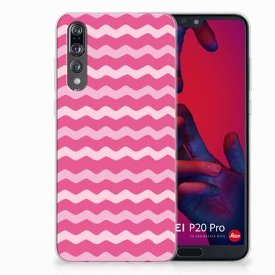Huawei P20 Pro | TPU bumper | Waves Pink