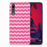 Huawei P20 Pro | TPU bumper | Waves Pink