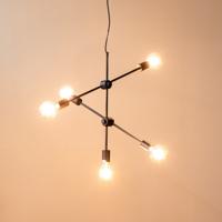 LABEL51 Verstelbare Hanglamp 'Stilo' 5-lamps