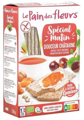 Pain Des Fleurs Special matin kastanje crackers bio