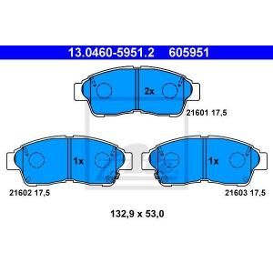 Ate Remblokset 13.0460-5951.2