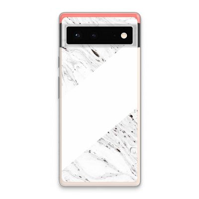 Biggest stripe: Google Pixel 6 Transparant Hoesje