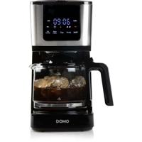 Filterkoffiezetapparaat - DOMO - DO733K - 900 W - 4 tot 10 kopjes - LCD-scherm - 3 sterktes - Zwart