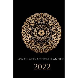 Law of attraction planner 2022 - weekplanner & agenda - (ISBN:9789464482720)
