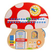 Playwood houten kalender met jaargetijden