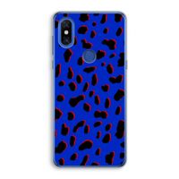 Blue Leopard: Xiaomi Mi Mix 3 Transparant Hoesje