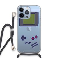 Game On: iPhone 13 Pro Transparant Hoesje met koord