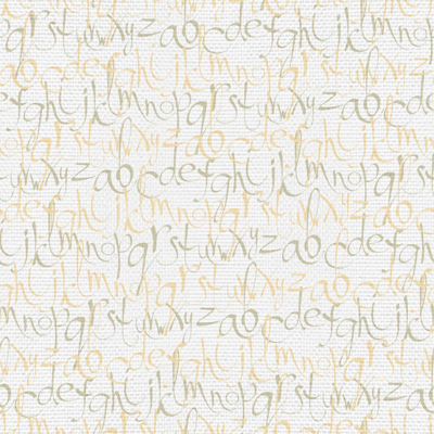 Stedelijke vintage letters behang letters