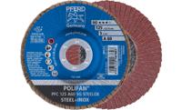 PFERD 67706125 PFC 125 A 60 SG STEELOX Lamellenschijf Diameter 125 mm Boordiameter 22.23 mm RVS, Staal 10 stuk(s) - thumbnail