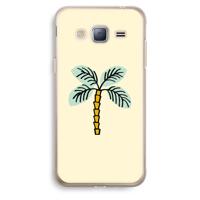 Palmboom: Samsung Galaxy J3 (2016) Transparant Hoesje - thumbnail