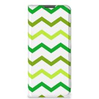 Nokia G50 | Hoesje met Magneet | Zigzag Groen