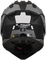 LS2 endurohelm "mx702 pioneer ii hill" helmet mx702 pioneer ii hill m. bw/ws gr. s