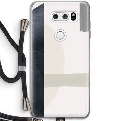 Baca: LG V30 Transparant Hoesje met koord