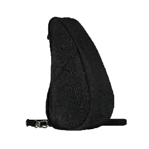 Healthy Back Bag Textured Nylon Large Baglett Zwart