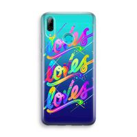 Loves: Huawei P Smart (2019) Transparant Hoesje