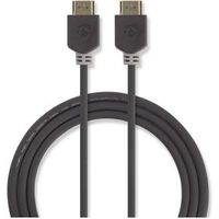 High Speed HDMI-kabel met Ethernet | HDMI-connector - HDMI-connector | 5,0 m | Antraciet