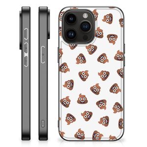 Back Case voor iPhone 15 Pro Max Poep Emojis