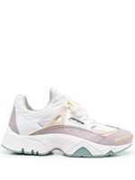 Kenzo baskets à design à empiècements - Blanc