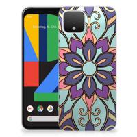 Google Pixel 4 | TPU Case | Purple Flower
