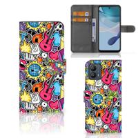 Motorola Moto G53 | Wallet Case | met Pasjes | Punk Rock