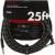 Fender Deluxe Cables instrumentkabel 7.5m zwart recht+haaks