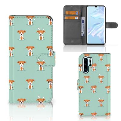 Huawei P30 Pro | Telefoonhoesje | Met pasjeshouder | Pups Huawei P30 Pro | Telefoonhoesje | Met pasjeshouder | Pups