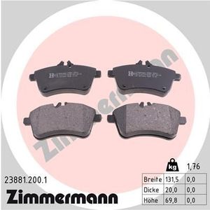 Remblokkenset 238812001