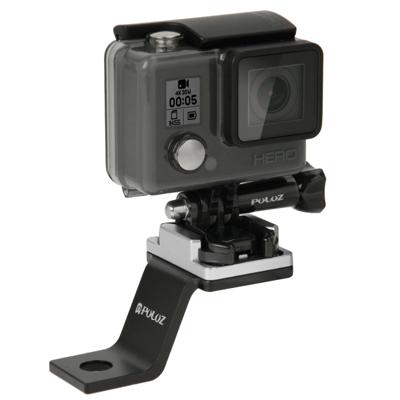 PULUZ vaste metaal motorfiets houder Mount voor GoPro HERO 7 / 6 / 5 / 5 session / 4 session / 4 / 3+/ 3 / 2 / 1 , Xiaoyi nl andere actie Cameras(zi