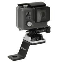 PULUZ vaste metaal motorfiets houder Mount voor GoPro HERO 7 / 6 / 5 / 5 session / 4 session / 4 / 3+/ 3 / 2 / 1 , Xiaoyi nl andere actie Cameras(zi