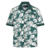 Collectif Cesar Deep Palm Shirt Green-L