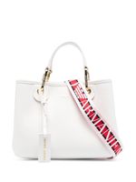 Emporio Armani logo-strap tote bag - Blanc - thumbnail