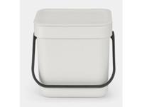 Brabantia Sort & Go afvalbak 3L grijs