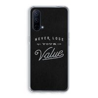Never lose your value: OnePlus Nord CE 5G Transparant Hoesje