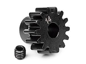 Pinion gear 14 tooth (1m/5mm shaft)
