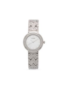 GUESS USA montre Treasure 30 mm à quartz - Argent