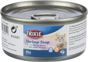 TRIXIE 42691 lekkernij voor honden & katten Kat Snack Garnaal, Kip 80 g
