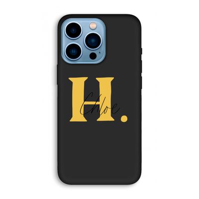 Amber Script: iPhone 13 Pro Biologisch afbreekbaar hoesje