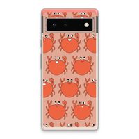 Krab: Google Pixel 6 Transparant Hoesje