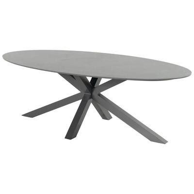 Xander Tuintafel Ovaal Antraciet - Hartman