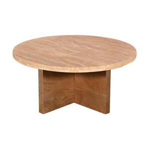 Giga Meubel - Salontafel Set Van 2 - Travertin - 80cm - Leno