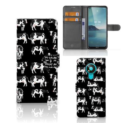 Nokia 3.4 | Telefoonhoesje | Met pasjeshouder | Koetjes