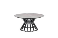 GI Nassau dining tafel Ø150 -Carbon Black/Sicilian Grey - thumbnail
