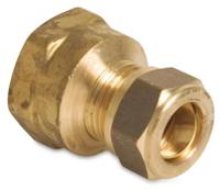 Bonfix rechte overgangskoppeling 22x3/4" knel/inw. | 5 stuks