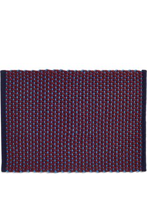 HAY tapis à design tissé - Rouge