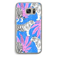 Tijger: Samsung Galaxy S7 Transparant Hoesje