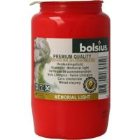 Bolsius Herdenkingslicht nr 3 rood
