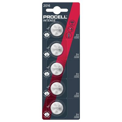 PROCELL Knoopcel CR2016 3 V 5 stuk(s) Lithium Procell Intense