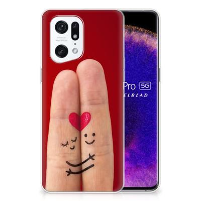 OPPO Find X5 Pro | Sillicone Back Cover | Liefde - Origineel Romantisch Cadeau